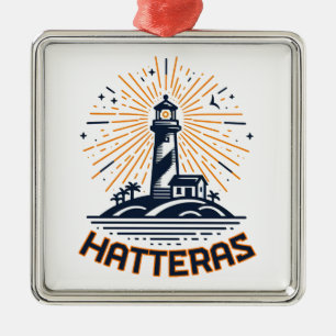 Cape Hatteras North Carolina Leuchtturm Sunrise Ornament Aus Metall