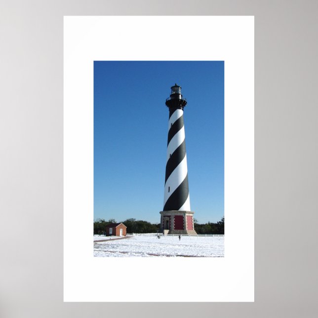 Cape Hatteras Snow Poster (Vorne)