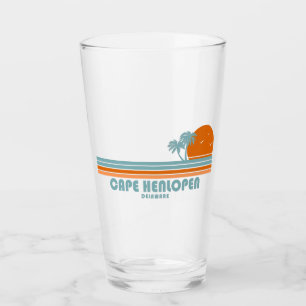 Cape Henlopen Delaware Sun Palm Trees Glas