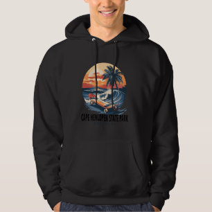 Cape Henlopen Staat Park Delaware Skateboard Skate Hoodie