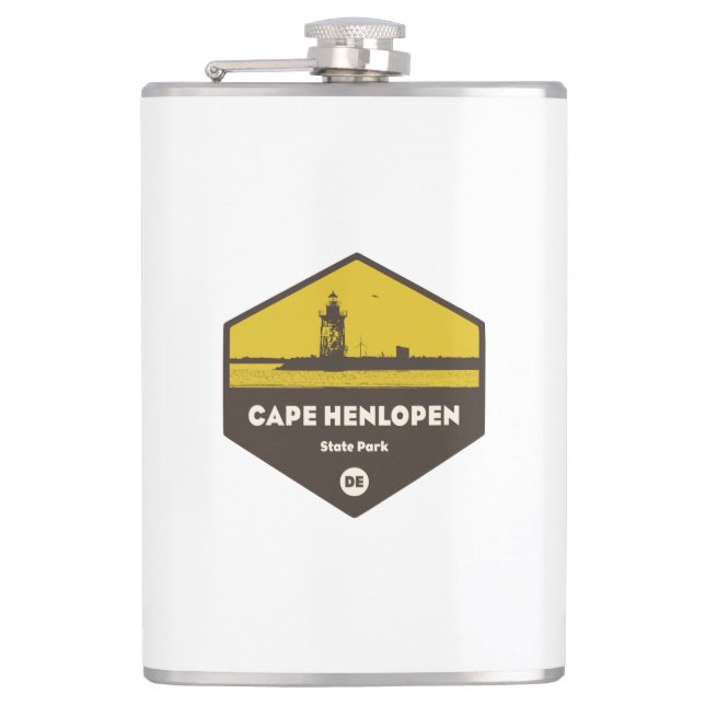 Cape Henlopen Staat Park Flachmann (Vorderseite)