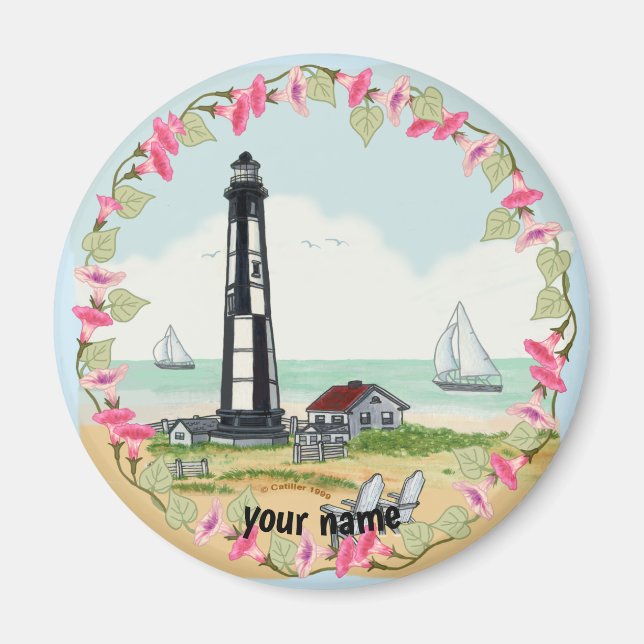 Cape Henry Lighthouse Magnet (Vorne)