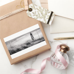 Cape Henry Lighthouse Rechteckiger Aufkleber