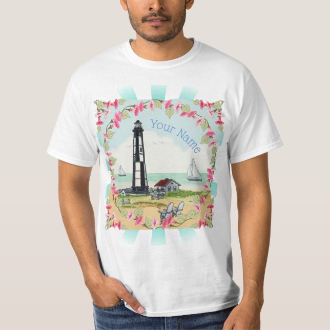 Cape Henry Lighthouse T - Shirt (Vorderseite)