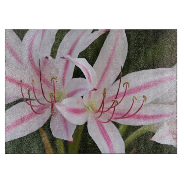 Cape Lilies Cutting Board Large Schneidebrett (Vorderseite)