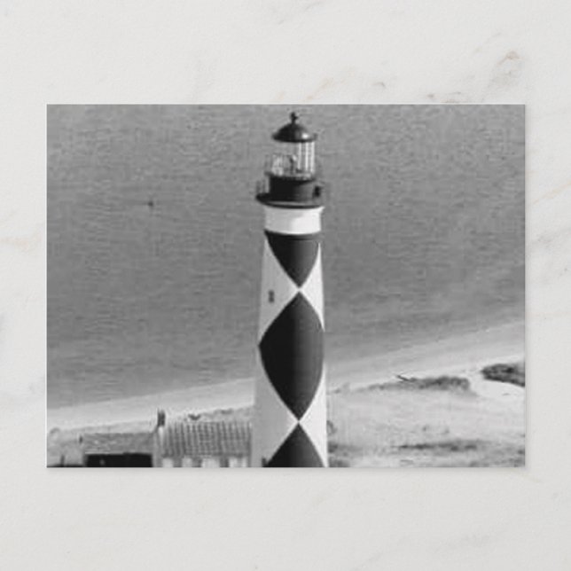 Cape Lookout Lighthouse Postkarte (Vorderseite)
