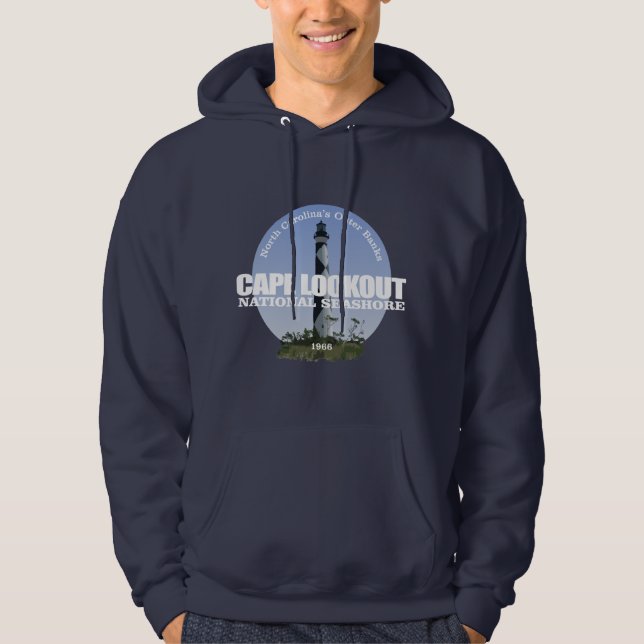 Cape Lookout National Seashore Hoodie (Vorderseite)