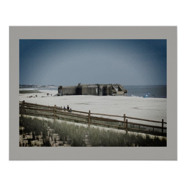 Cape May Bunker Poster (Vorderseite)