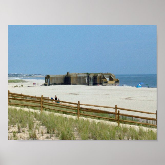 Cape May Bunker Poster (Vorne)