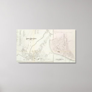 Cape May City and Sea Grove, New Jersey Leinwanddruck