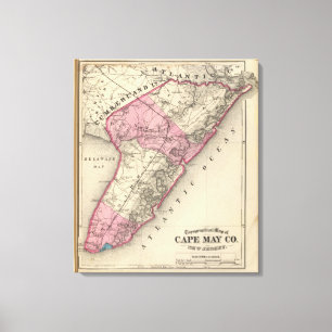 Cape May County, NJ Leinwanddruck