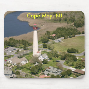 Cape May Leuchtturm, Cape May, NJ Mousepad