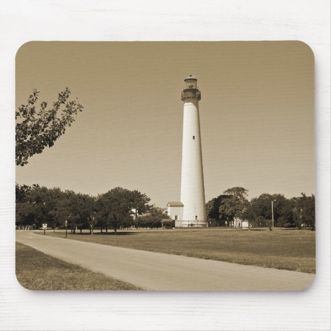 Cape May Leuchtturm Mousepad (Vorne)