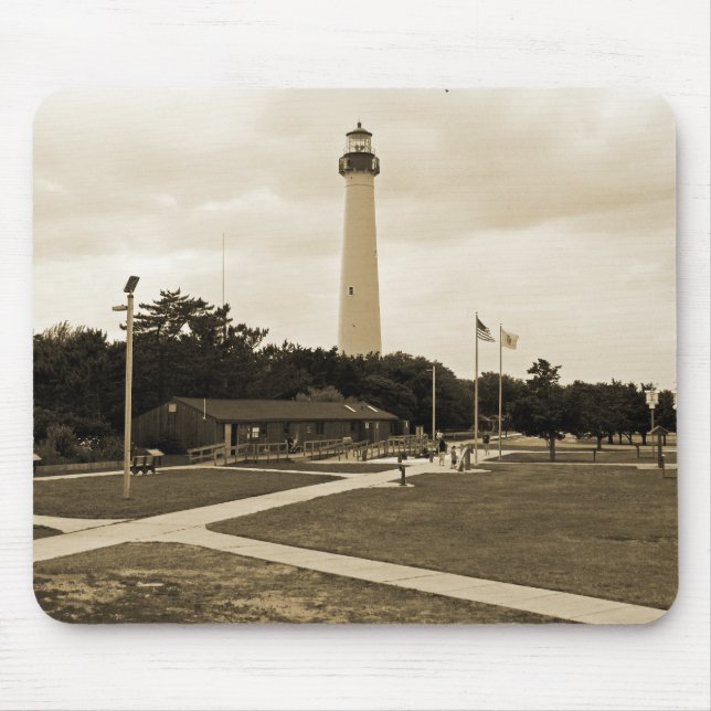 Cape May Leuchtturm Mousepad (Vorne)