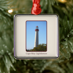 Cape May Leuchtturm-Ornament Ornament Aus Metall