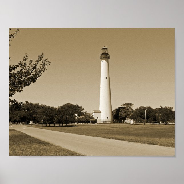 Cape May Leuchtturm Poster (Vorne)