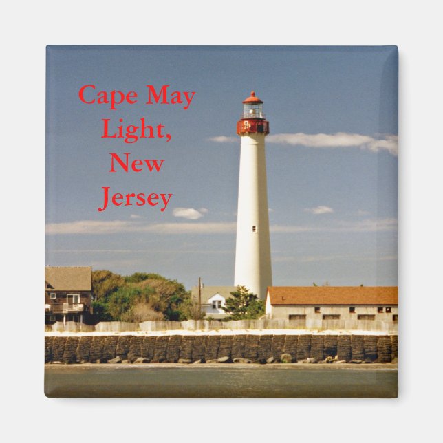 Cape May Light, New Jersey Magnet (Vorne)