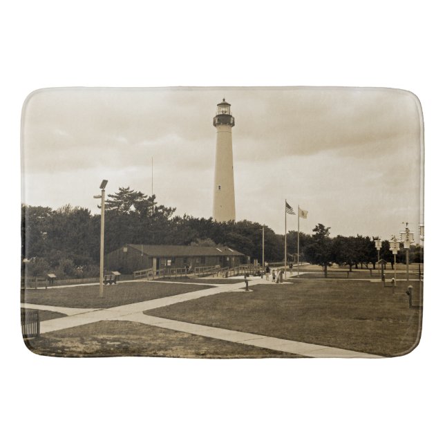 Cape May Lighthouse Badematte (Vorderseite)