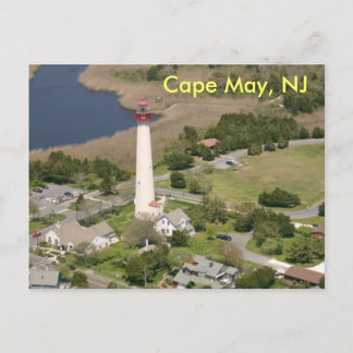 Cape May Lighthouse, Cape May, NJ Postkarte