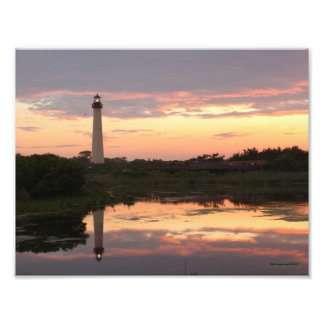 Cape May Lighthouse Foto Print