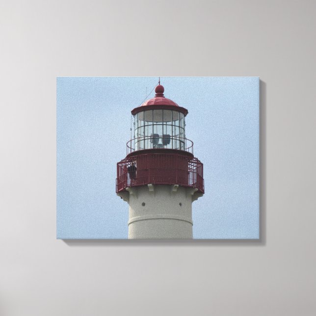 Cape May Lighthouse Leinwanddruck (Vorderseite)