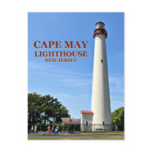 Cape May Lighthouse, New Jersey Postcard