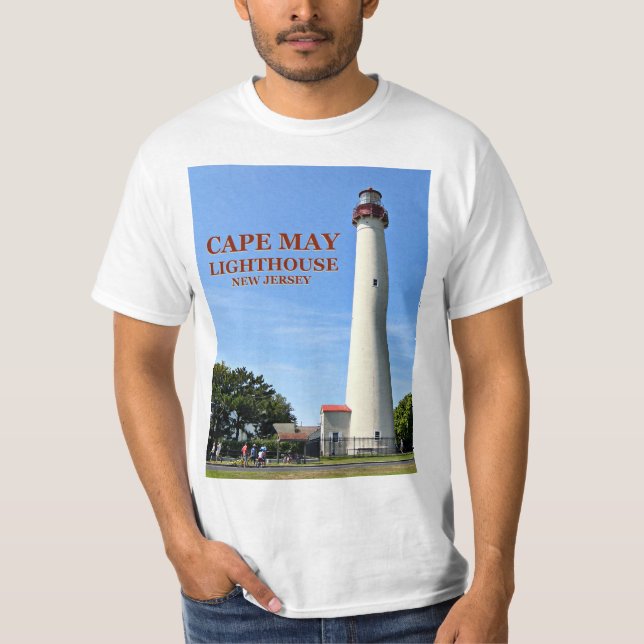 Cape May Lighthouse, New Jersey T-Shirt (Devant)