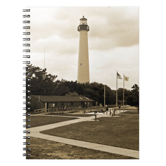 Cape May Lighthouse Notizblock (Vorderseite)