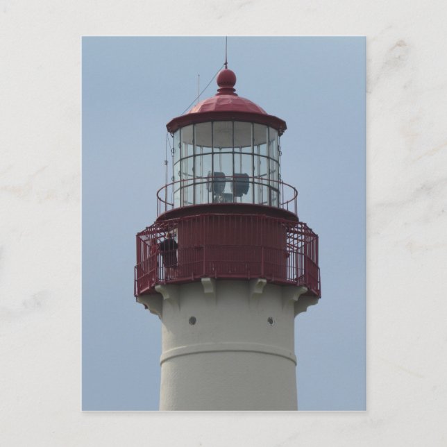 Cape May Lighthouse Postkarte (Vorderseite)