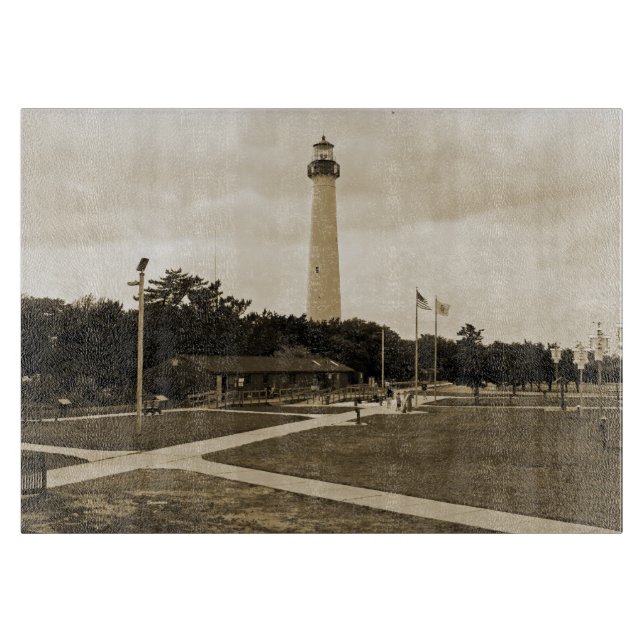 Cape May Lighthouse Schneidebrett (Vorderseite)