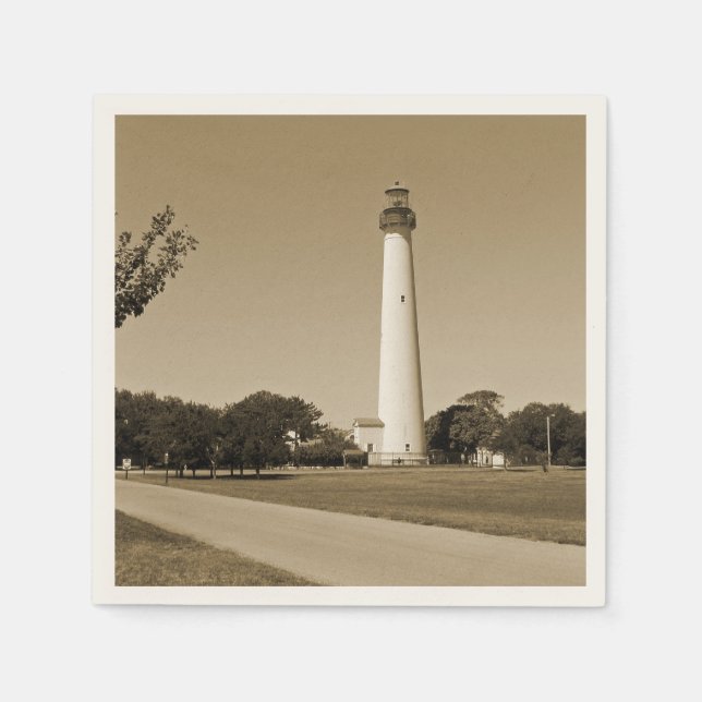 Cape May Lighthouse Serviette (Vorderseite)