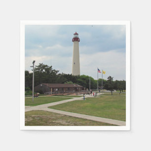 Cape May Lighthouse Serviette