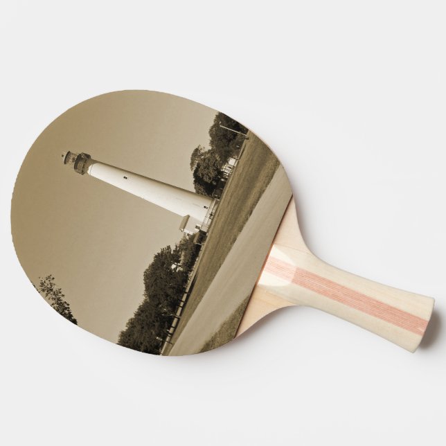 Cape May Lighthouse Tischtennis Schläger (Seitenansicht)