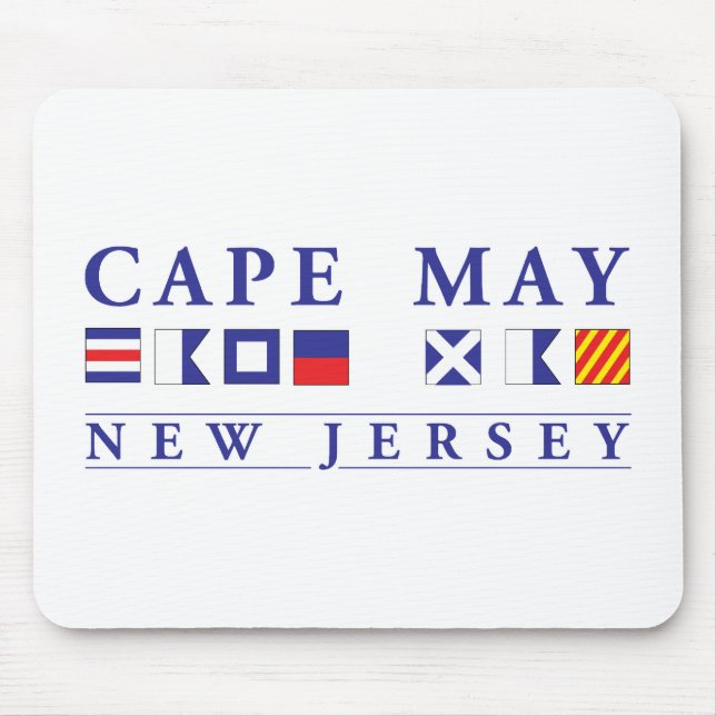Cape May New Jersey Mousepad (Vorne)