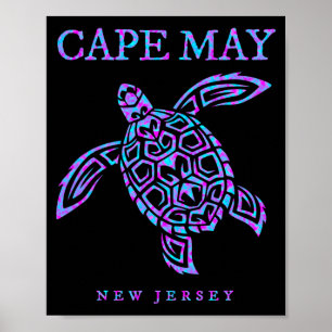 Cape May New Jersey NJ Meeresschildkröten-Strand U Poster