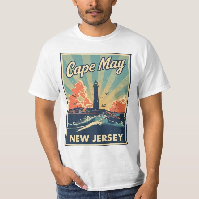 Cape May, New Jersey T-Shirt (Vorderseite)