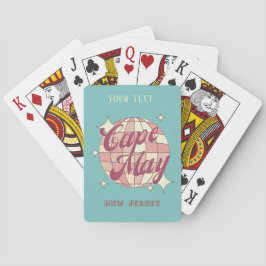 Cape May New Jersey Urlaubsstrand Spielkarten