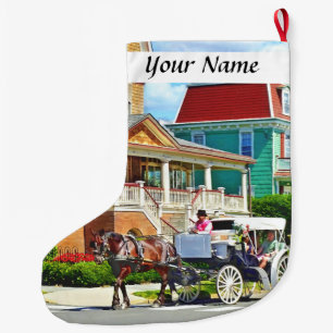 Cape May NJ – Pferdekutsche Großer Weihnachtsstrumpf