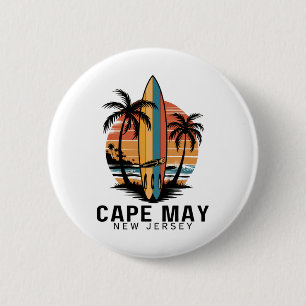 Cape May Point State Park New Jersey Surfen Surfe Button