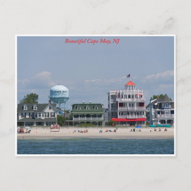 Cape May Postkarte (Vorderseite)