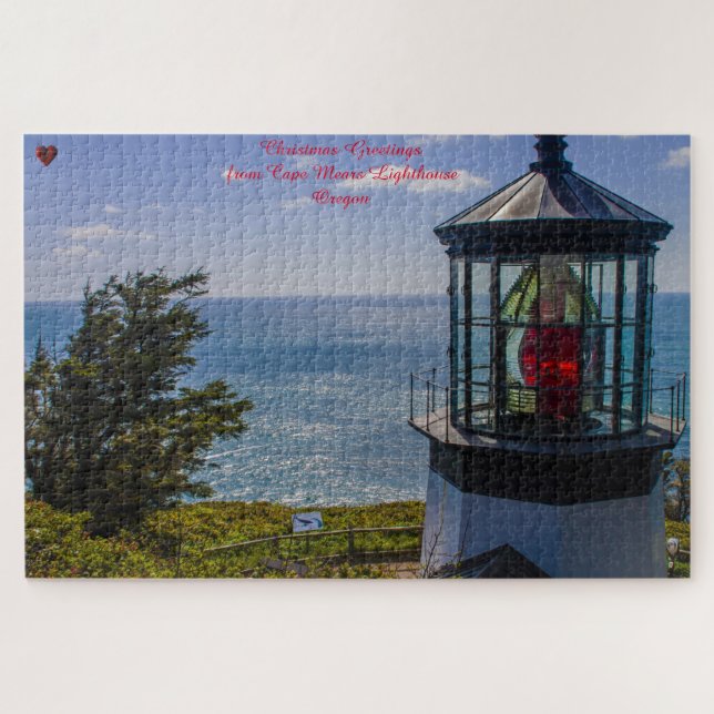 Cape Mears Leuchtturm Oregon.  (Horizontal)