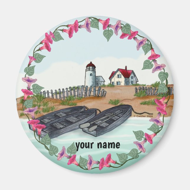 Cape Neddick Lighthouse Magnet (Vorne)