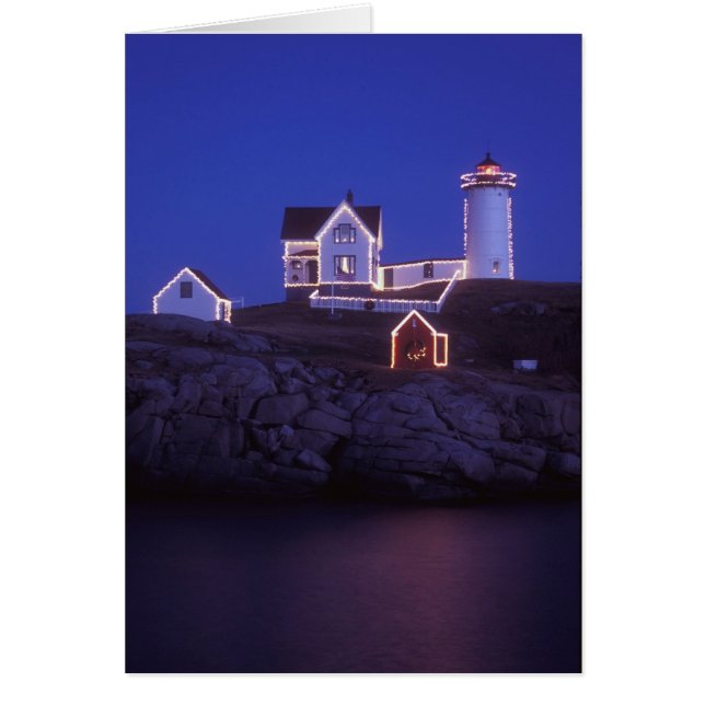 Cape Neddick Nubble Lighthouse Maine (Devant)