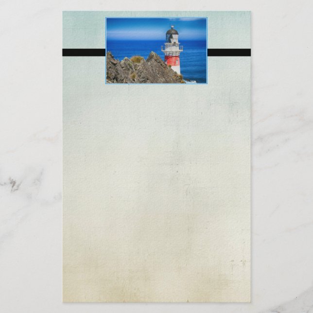 Cape Palliser Neuseeland Leuchtturm Briefpapier (Vorderseite)