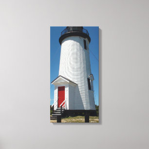 Cape Poge Light House am Martha's Vineyard Leinwanddruck