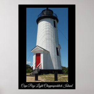 Cape Poge Light Lighthouse Chappaquiddick Island Poster