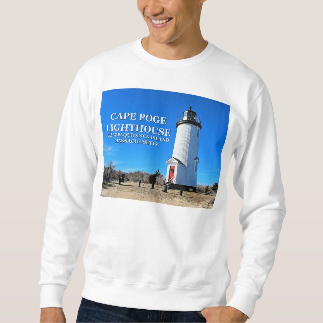 Cape Poge Lighthouse, Massachusetts Sweatshirt (Vorderseite)