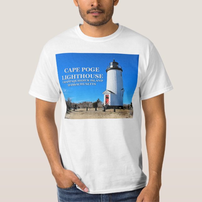 Cape Poge Lighthouse, Massachusetts T - Shirt (Vorderseite)