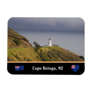 Cape Reinga Lighthouse & Neuseeland /Maori Magnet