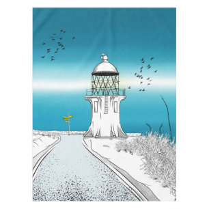 Cape Reinga Lighthouse Neuseeland Tischdecke